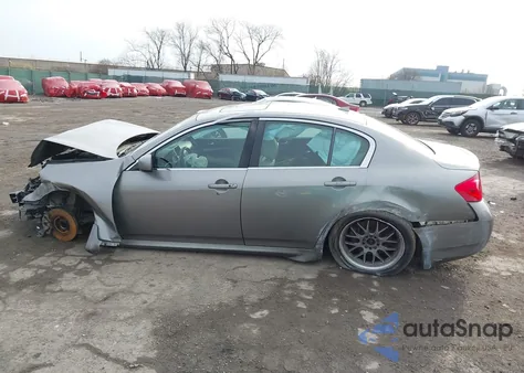 2007 Infiniti G35 Sport W/6-Speed Manual from USA, damaged, VIN JNKBV61E27M713636